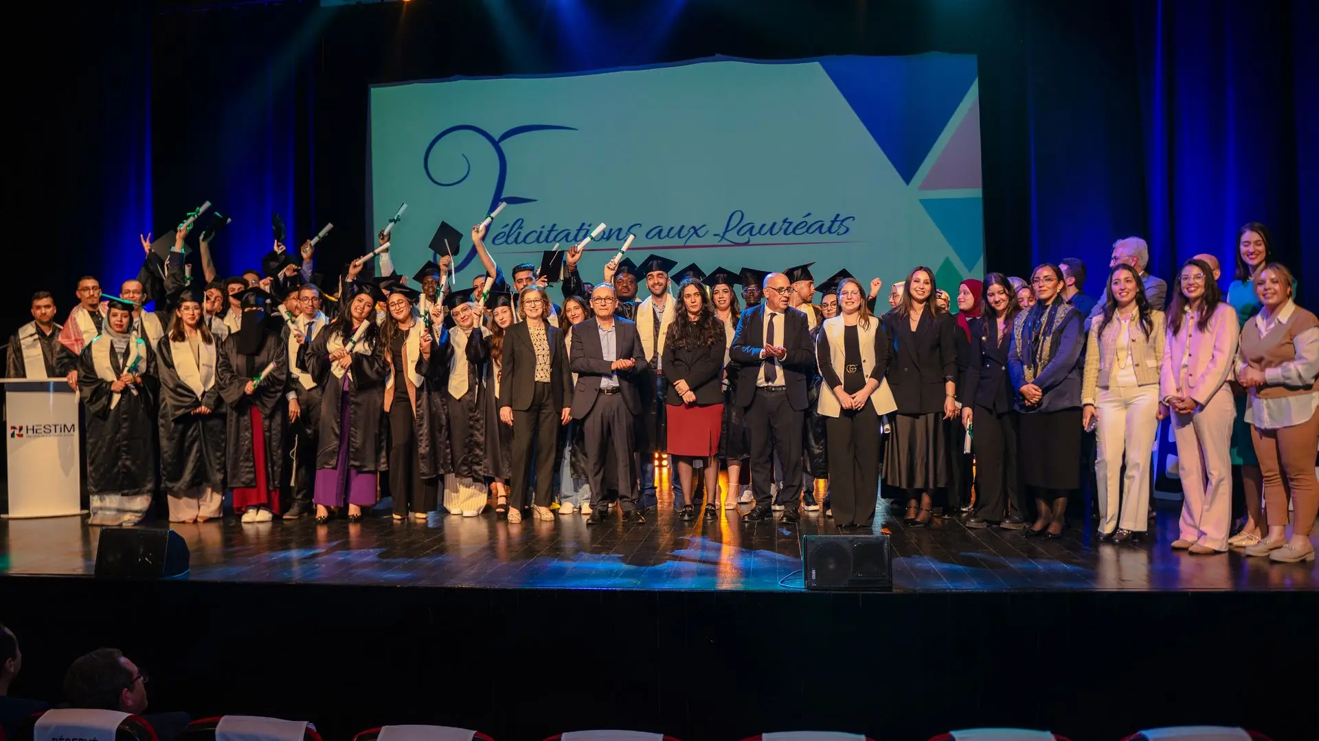 HESTIM community gathered at an academic event