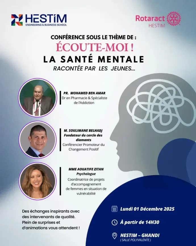 Conférence sur la santé morale à HESTIM