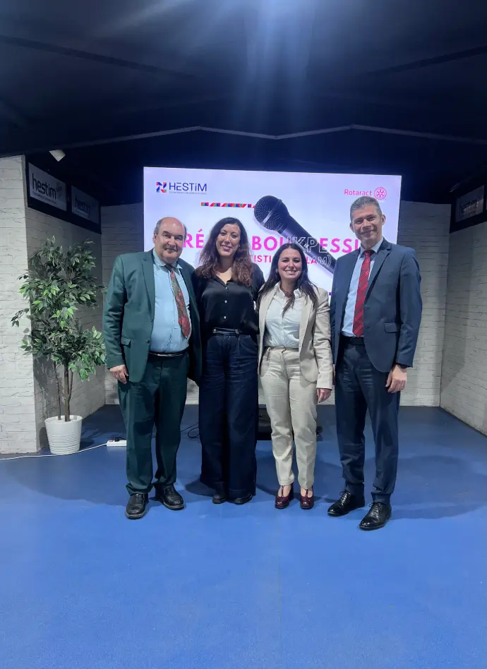 Conférence sur la santé morale à HESTIM