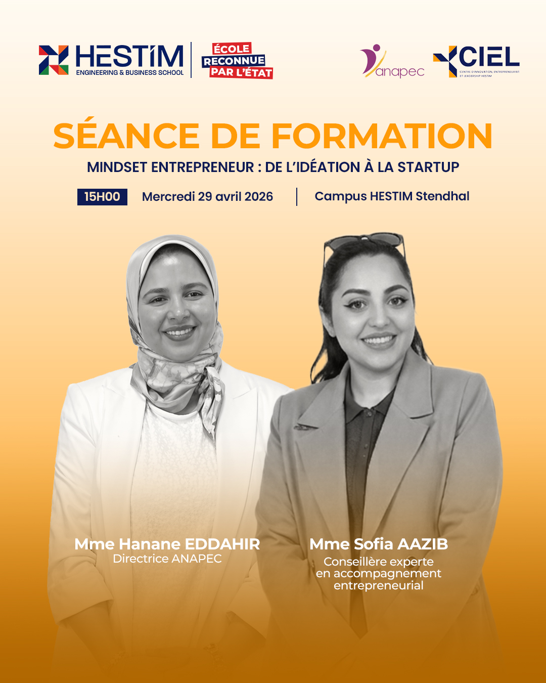 Séance de formation Mindset entrepreneur - HESTIM