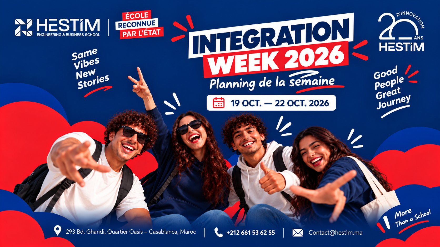 Semaine d'intégration HESTIM 2026